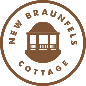 New Braunfels Cottage boutique vacation rental logo Comal Inn